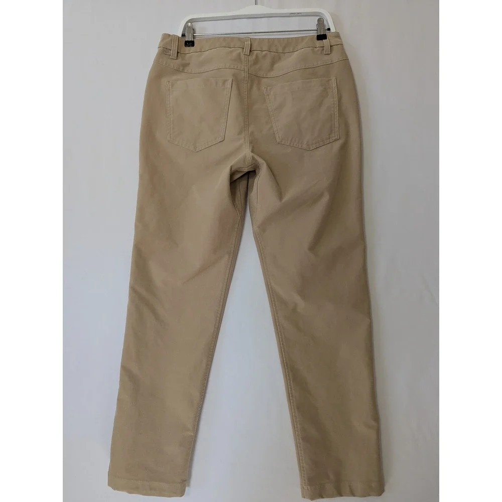 Lululemon Lab Utilitech 5 Pocket Pants Tan Beige‎ Mens Size 32 Straight Leg